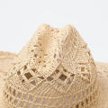 Cowboy Straw Hat Handmade Hat Summer Hat Outdoor Hat Beach Hat. 