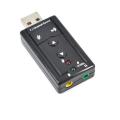 7.1 External USB Sound Card USB to Jack 3.5mm Headphone Audio Adapter Mic-phone Sound Card For Win Compter Android Linux. 