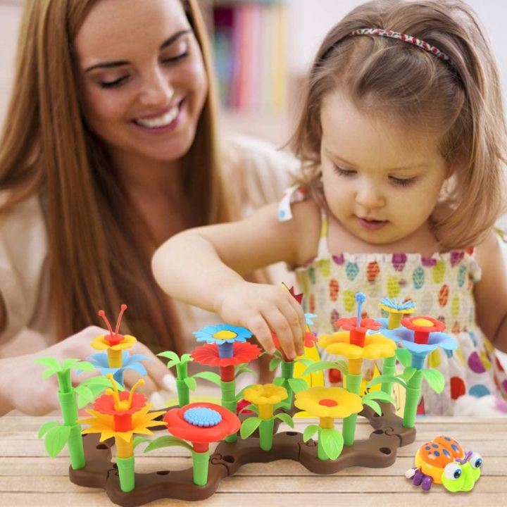 54%20Pcs%20DIY%20Flower%20Garden%20Building%20Toy%20-%20The%20Bouquet%20Dream%20Garden%20Girls%20Flower%20Interconnecting%20Blocks%20Educational%20Toys%20-%20Image%203