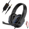 Gaming Headset 3.5mm Wired Over-Head Gamer Headphone With Microphone Volume Control Gamer Earphone Headset For Xbox PS4 PC. 