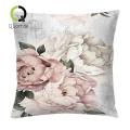 Quorrae Cushion Case with Floral Pattern Aesthetic Soft Texture Polyester Pillow Case, Machine Washable for Home Decor. 