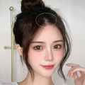 1Pair Korean Bangs Wig for Women Summer Split Fake Bangs Natural Front Eight Shaped Bangs. 