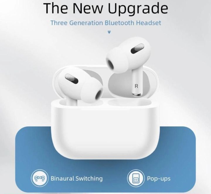 i12 / Aripods PRO 3 True Wireless Bluetooth Headset 5.0 Touch Control Earbuds for Android and IOS Phones