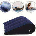 Legs, Travel Inflatable Wedge Throw Pillow Yoga Pose Assist Mat Triangle for Sleeping, Elevation. 