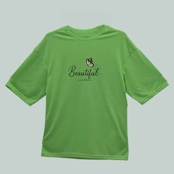 Beautiful%20Tee%20Ladies%20Women%20Tees%20Tops%20Tshirt%20-%20Image%202