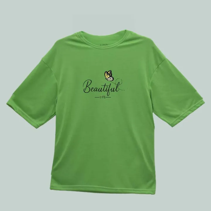 Beautiful%20Tee%20Ladies%20Women%20Tees%20Tops%20Tshirt%20-%20Image%202