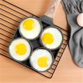 Egg Frying Pan Nonstick Pancake Pans 4-Cups cookware Pancake, Omelette Pan Aluminium Alloy Egg cooker SMT. 
