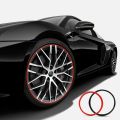 8m Auto Car Tire Tyre Rim Care Protector Hub Wheel Stickers Strip Guard Line（model：red）. 