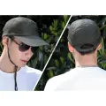 EsoGoal Summer Sun Hat Protection Caps Flap 360°Outdoor Fishing Hats With Removable Neck Face Flap Cover, UPF 50+ For Men And Women. 