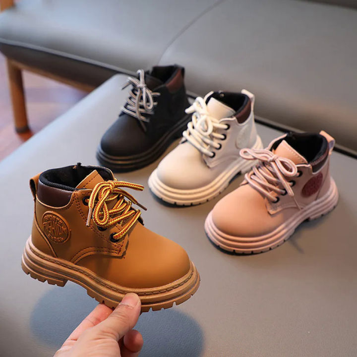 Baby boots high quality children platform boots colorful moccasins comfortable Boys Girls boots spring autumn kids shoes