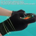 G1 Mobile Game PUBG Finger Gloves L1 R1 Gaming Accessories Sweatproof Breathable Anti-slip Touch Screen Silver Fiber Fingertips. 