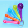 Colourworks 5-Piece Plastic Measuring Spoon Set. 