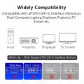 DVI to VGA adapter DVI-I male 24+5 pin to VGA female adapter HD video graphics card converter for PC HDTV projector. 