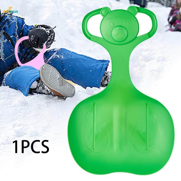 Snow%20Sled%20Grass%20Sand%20Sliding%20Sled%20Skiing%20Board%20with%20Handle%20Heavy%20Duty%20Sleigh%20Winter%20Toy%20Snow%20Luge%20-%20Image%204