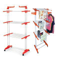 Three (3) Layer Powder Coating Steel Cloth Rack. 