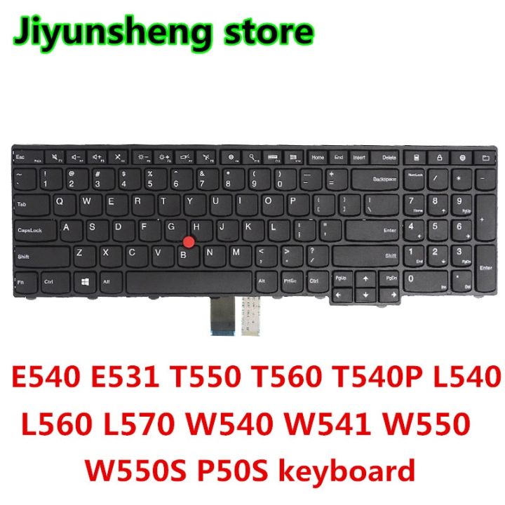 For Lenovo ThinkPad T540 T540P T550 T560 P50S L540 L560 L570 W540 W541 W550S E540 E531 Notebook English keyboard 04Y2426 04Y2348