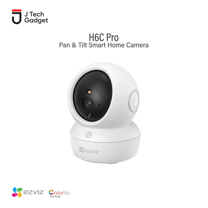 EZVIZ H6C PRO 2K (3MP) | H6C | FULL TIME COLOR| HIKVISION| INDOOR 360 WIRELESS WIFI CAMERA (2 YEAR WARRANTY)