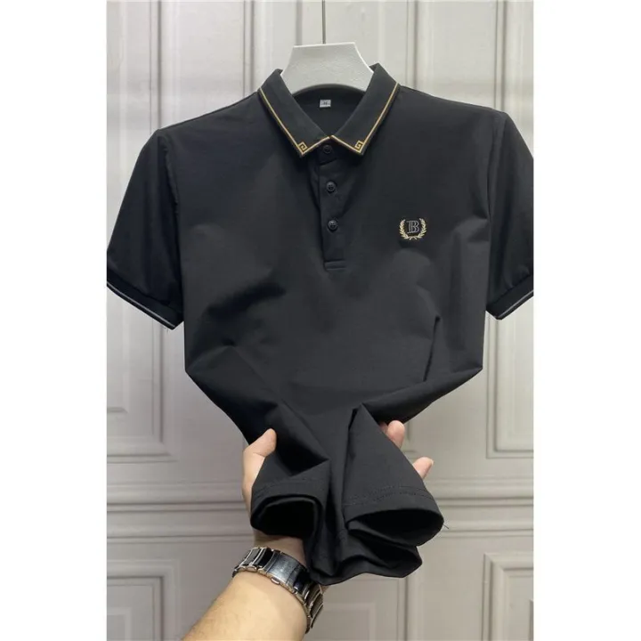 Summer%20New%20Polo%20Collar%20Embroidery%20B%20Short%20Sleeve%20T%20T-shirt%20Men's%20Short%20Sleeve%20Casual%20Slim%20Fit%20T%20T-shirt%20Men's%20Fashion%20polo%20Men's%20Shirt%20-%20Image%208
