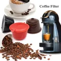Reusable Capsule Cup Coffee Filter -For Nescafe/ Dolce Gusto -Refillable Coffee Cup Holder Pod Strainer. 