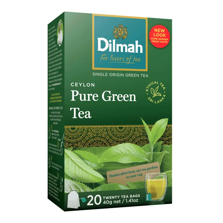 Dilmah Ceylon Green 20 Tea Bags 1.5g ( 40g net)
