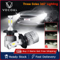 Vocoal 2 PCS Automobile 8000LM LED Headlight Lamp S2 Auto Car Headlight Car Front Light 360 Beam Bulb Auto Head Light H4/HB2/9003. 