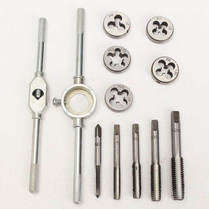 RHS%20Online%2012PCS%20Metric%20Tap%20Wrench%20and%20Die%20Pro%20Set%20M6-M12%20Nut%20Bolt%20Alloy%20Metal%20Hand%20Tools%20-%20Image%203