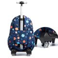 Kids Trolley Bag On Wheels School Wheeled Backpack For Boys Children School Rolling Backpack Girls Travel Luggage Trolley Bags. 