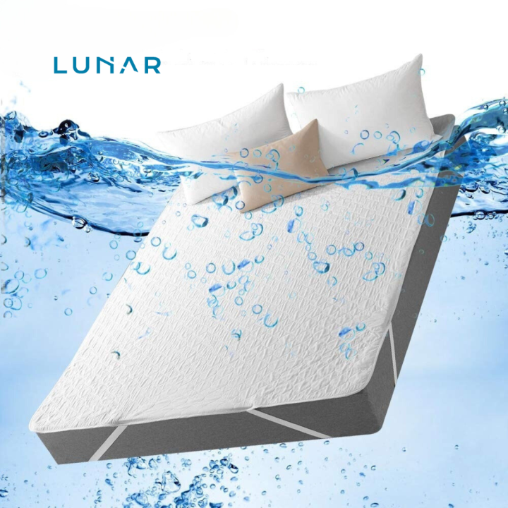 Waterproof Padded Mattress Protector with Anchor Bands