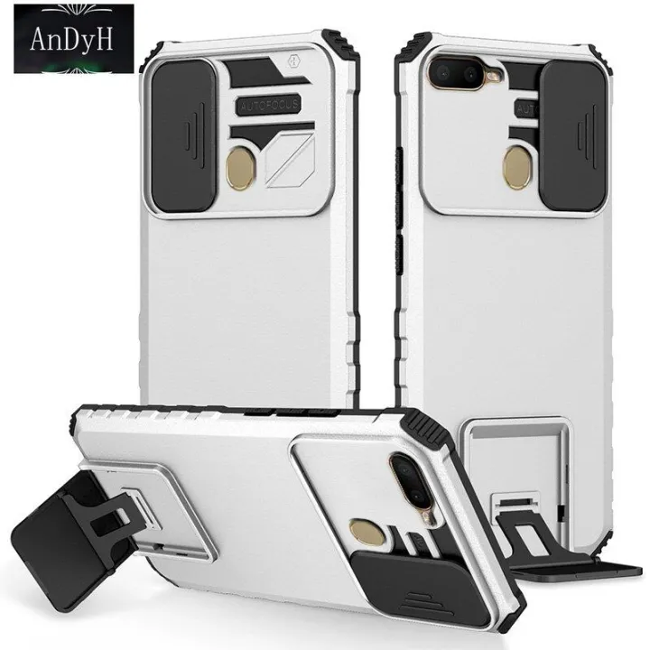 AnDyH%202022%20Upscale%20luxury%20Phone%20Case%20for%20OPPO%20A5S%20A12%20A7%20A11K%20F9%20Pro%20Full%20Camera%20with%20Stereo%20Support%20Sliding%20Window%20Protection%20with%20Anti%20Falling%20-%20Image%202