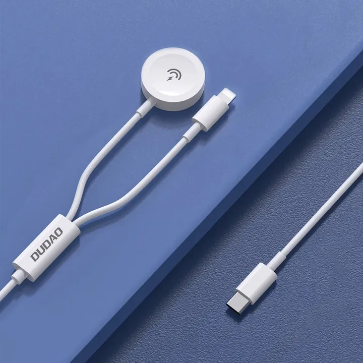DUDAO%20A12Max%202%20in%201%20iWatch%20Wireless%20Charging%20Cable%20&%20iPhone%20Data%20Cable%20Type%20C%20-%20Image%202