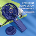 AnDyN New Mini Fan Electric Fan For School Rechargeable Handheld Fan 1200mAH USB Charging Table Fan For Student with Gear Display. 