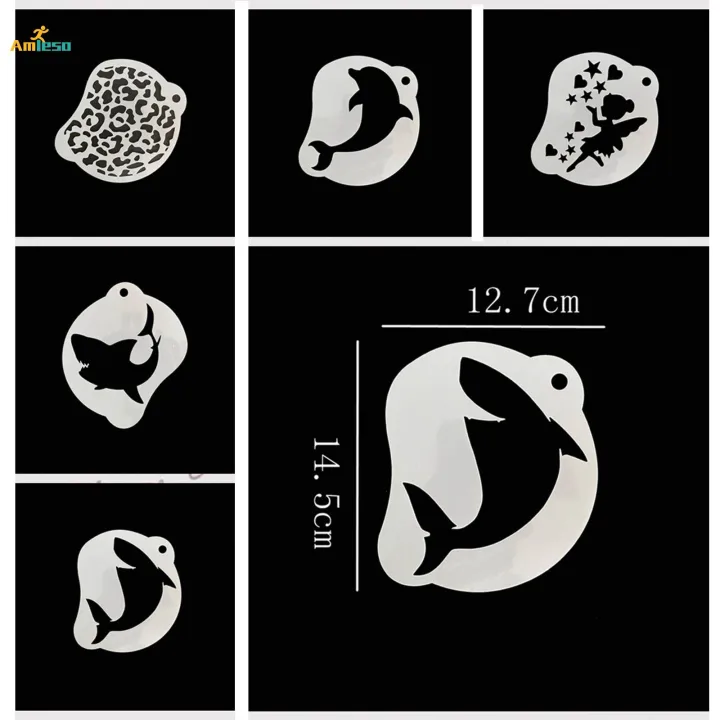 Face%20Painting%20Stencil%20for%20Holiday%20Halloween%20Smooth%20Half%20Face%20Use%20Irregular%20-%20Image%207