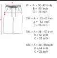 3 Piece Set  Plus Size Women's 3/4 Pants / Comfortable Elephant Print Shorts XL-4XL. 