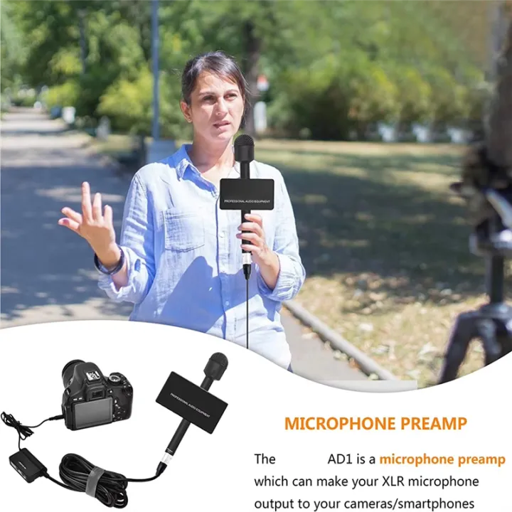 For%20Smartphone%20DSLR%20Cameras%20Camcorders%20LINKFLEX%20AD1%20Microphone%20Preamp%20Amplifier%20XLR%20to%203.5mm%20Audio%20Adapter%20-%20Image%205