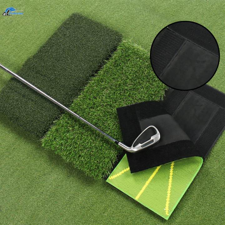 Hit Mat Pad Golf Hitting Mat Portable Correct Hitting Posture Golf Hitting Pad ...