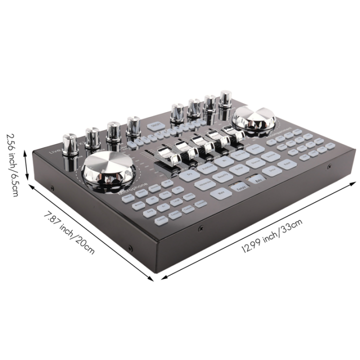 K1%20Live%20Sound%20Card%20Portable%20Bluetooth%20Sound%20Card%20Profession%20Adjustable%20Volume%20Audio%20for%20Music%20Recording%20Karaoke%20Singing%20-%20Image%202