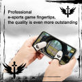 BlueWow Fallen Angel Customized Superconducting Silver Fiber Ultra-sensitive PUBG Dedicated Game Finger Cots Touch Screen Mobile Game Finger Cots. 