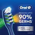 Imported Oral-B Criss Cross Bristle Toothbrush - Effective Dental Care - Medium - Pink. 