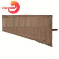 Durable Hanging Loop Tool Bag Portable Tool Storage Bag with 16 Pockets Easy to Carry Wrench Roll Organizer for Convenient Tool Organization Foldable Design for Wall-mounted Tool Bag. 