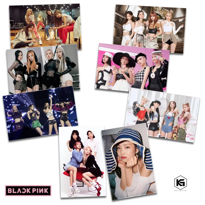 KPOP%20BLACKPINK%20Photocards%20JISOO%20JENNIE%20LISA%20ROSE%20Collectible%20Glossy%20LOMO%20Card%20Set%2032PCS%20-%20Image%205
