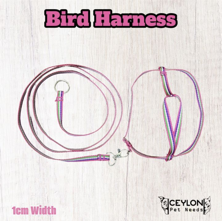 Adjustable%20Bird%20Harness%20With%20Leash%20Parrot%20Harness%20Pigeon%20Harness%20145cm%20Length%20Leash%20-%20Image%204