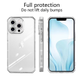 Oppo A15 / 15S Back Cover Transparent Shock Proof Case Clear Reinforced Corners Bumper TPU Back Cover Oppo A15S / 15. 