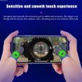 Withoutyou Set of fingertip gaming finger sleeves, anti-slip and sweat-proof fingertip Luxury gaming pieces, 10 player mobile game gloves, touch screen, breathable. 