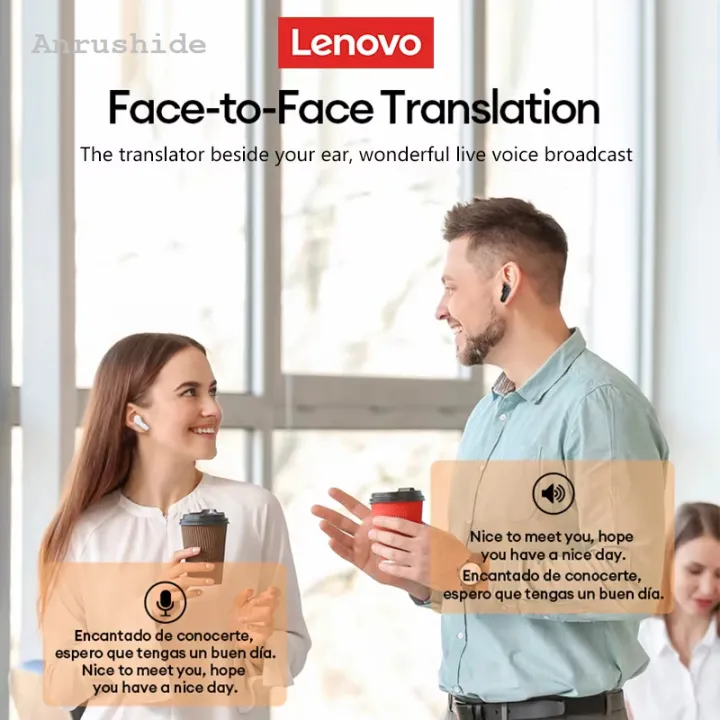 Lenovo%20LP49%20Wireless%20Bluetooth%20V5.4%20AI%20Translation%20Earphones%20Noise%20Fashion%20Reduction%20Music%20Headset%20Travel%20Real%20Time%20Translation%20Earbuds%20-%20Image%202
