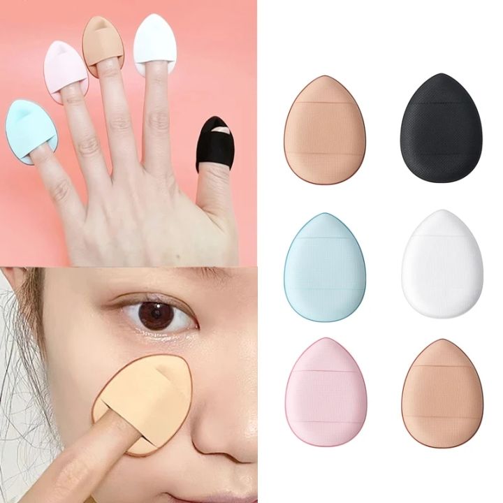 5pcs/set%20Mini%20Finger%20Puff%20Foundation%20Powder%20Detail%20Makeup%20Sponge%20Face%20Concealer%20Cream%20Blend%20Cosmetic%20Accessories%20Makeup%20Tools%20-%20Image%203