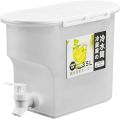 3.5L Cold Kettle Refrigerator With Faucet Lemonade Bottle Drinkware Kettle Pot Beverage Dispenser Home Cool Water Jug Bucket. 