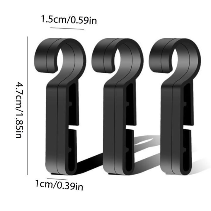 5/10pcs%20Plastic%20Helmet%20Clips%20Attachment%20Head%20Light%20Clamps%20Black%20Set%20Headlamp%20Hard%20Hat%20Safety%20Cap%20Hook%20Outdoor%20Tools%20-%20Image%202