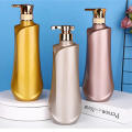 500ml 500ml Shampoo Bottle Durable Plastic Blow Molding Empty Bottles Conditioner Bottle for Bathroom Personal Care Travel Home Use Hotel Supply. 