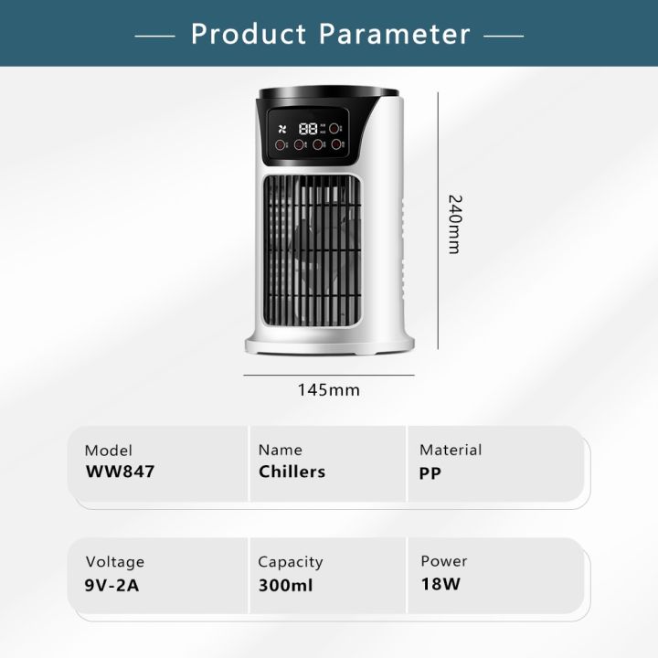 Migeet%20Air%20Conditione-r%20Portable%20Air%20Cooler%20Water%20Mini%20Cooling%20Fan%20-%20Image%203