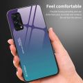 Gradient Tempered Glass Case For OPPO A17 A76 A96 A98 A54 A74 A94 A77 5G A17K A16 A78 A57 A79 Find X5 Lite Pro A5 A9 2020 Cover. 